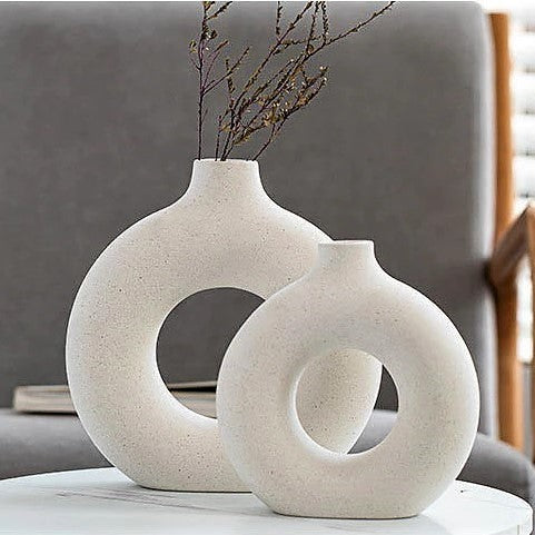 Ceramic Hole Vase
