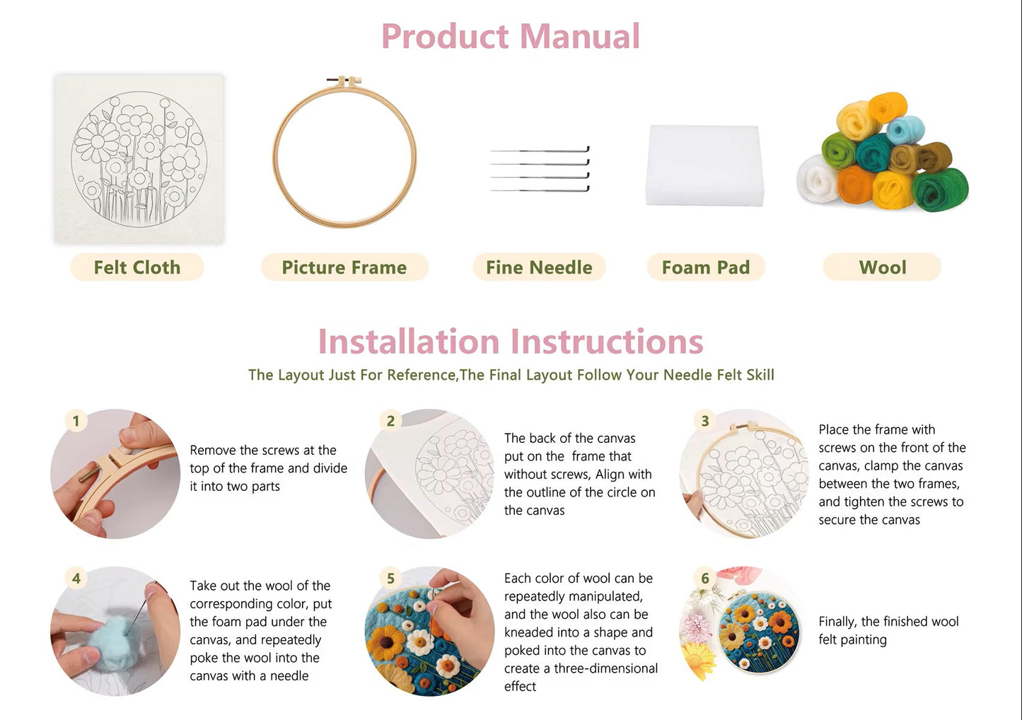 DIY Animal Felting Kit