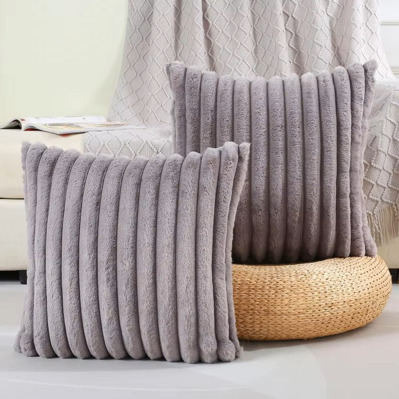 Fluffy Faux Fur Cushion Cover