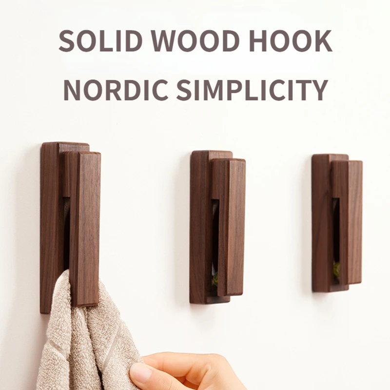 Wooden Towel Hook