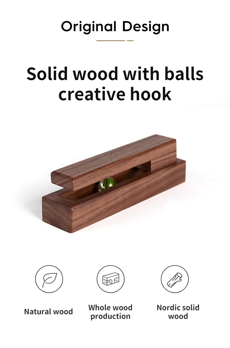 Wooden Towel Hook