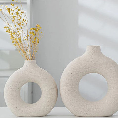 Ceramic Hole Vase