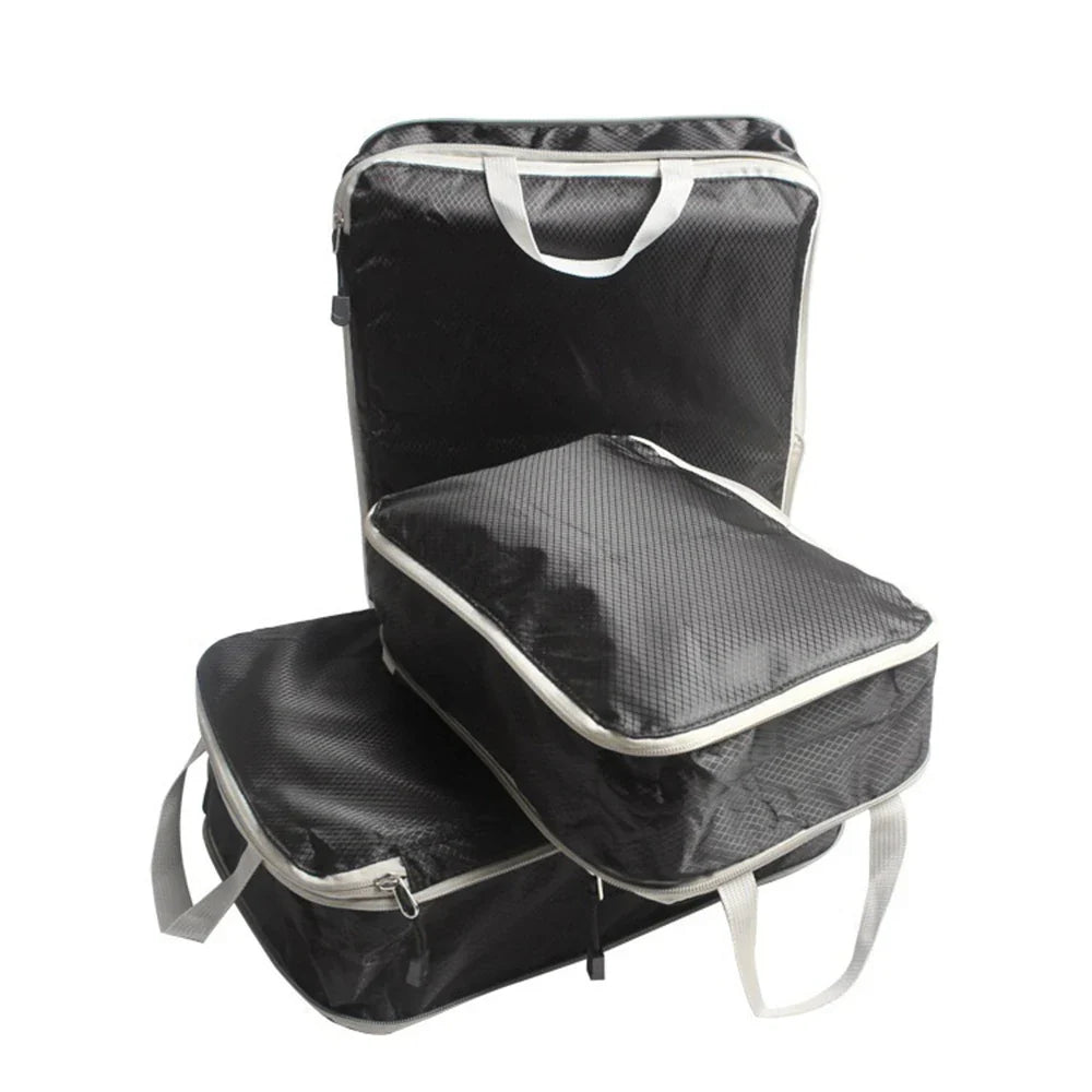 Compression Packing Bags for Home and Travel - Set of 3