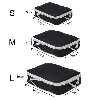 Compression Packing Bags for Home and Travel - Set of 3