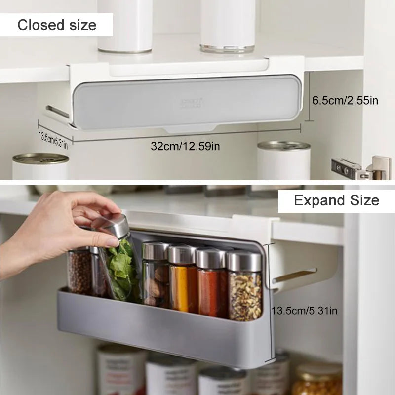 Foldable Spice Bottle Holder Organizer