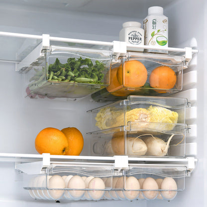 Transparent Refrigerator Organizer Drawer