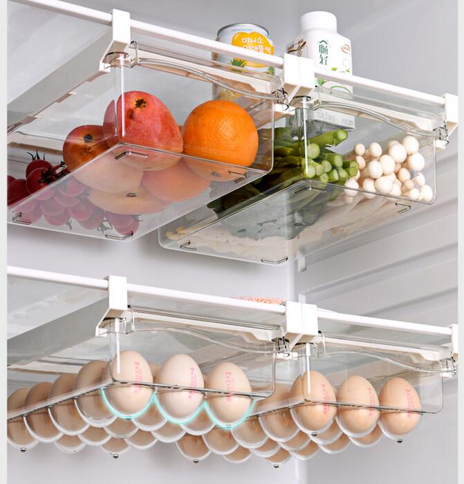 Transparent Refrigerator Organizer Drawer