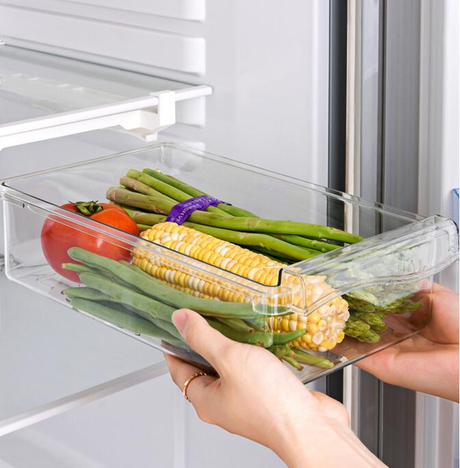 Transparent Refrigerator Organizer Drawer