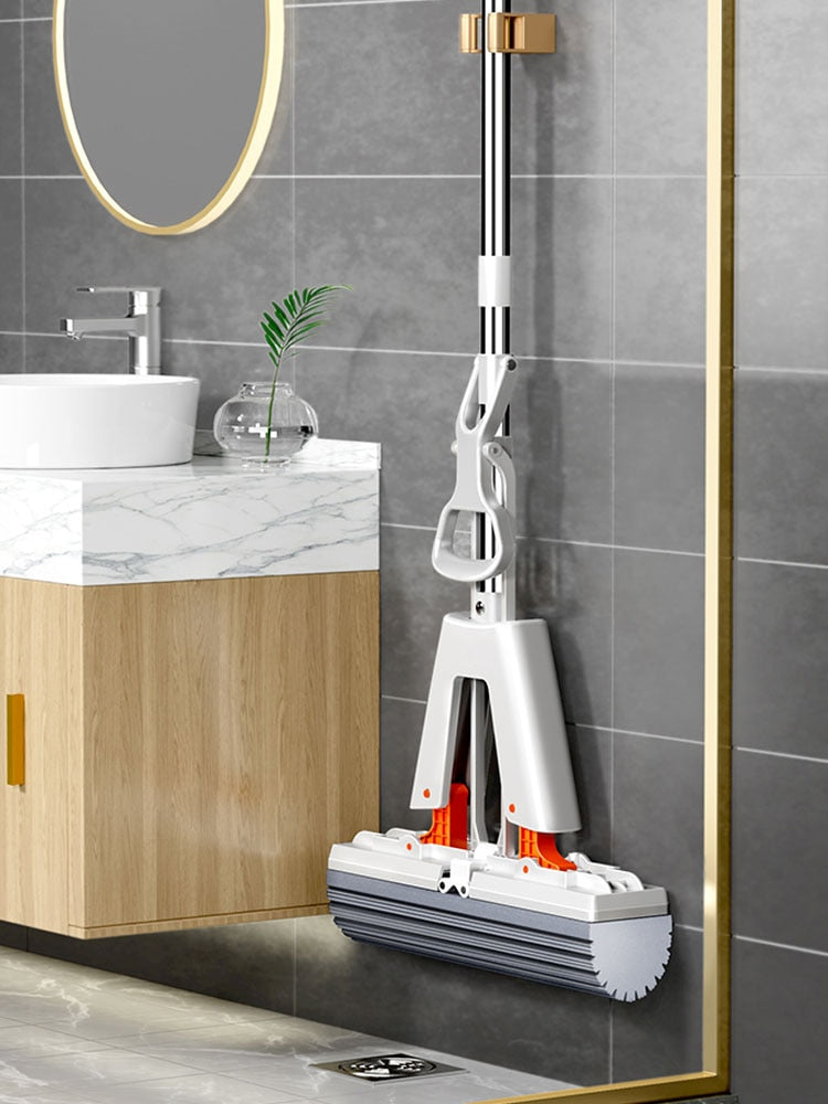 Mop with Sponge foldable