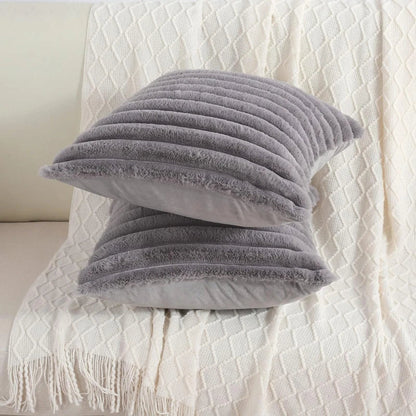 Fluffy Faux Fur Cushion Cover