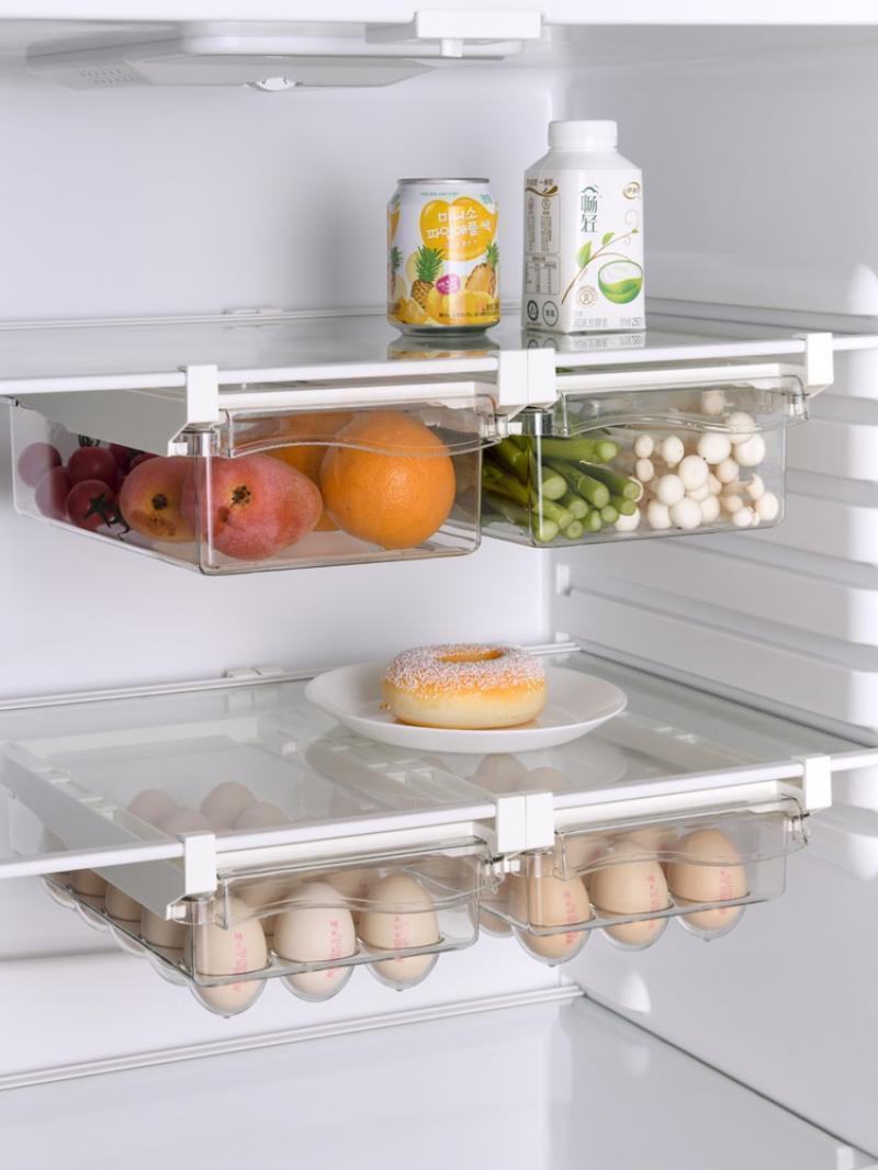 Transparent Refrigerator Organizer Drawer
